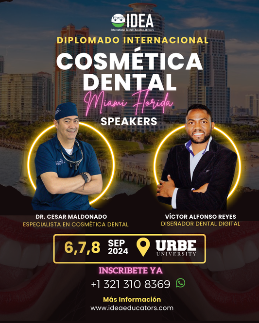 Diplomado Internacional Cosmética Dental, Miami, FL LC